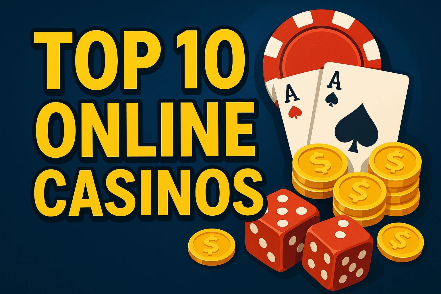 Top Ten Online Casinos: Die besten Pay and Play, sicheren und schnell auszahlenden Optionen 2025