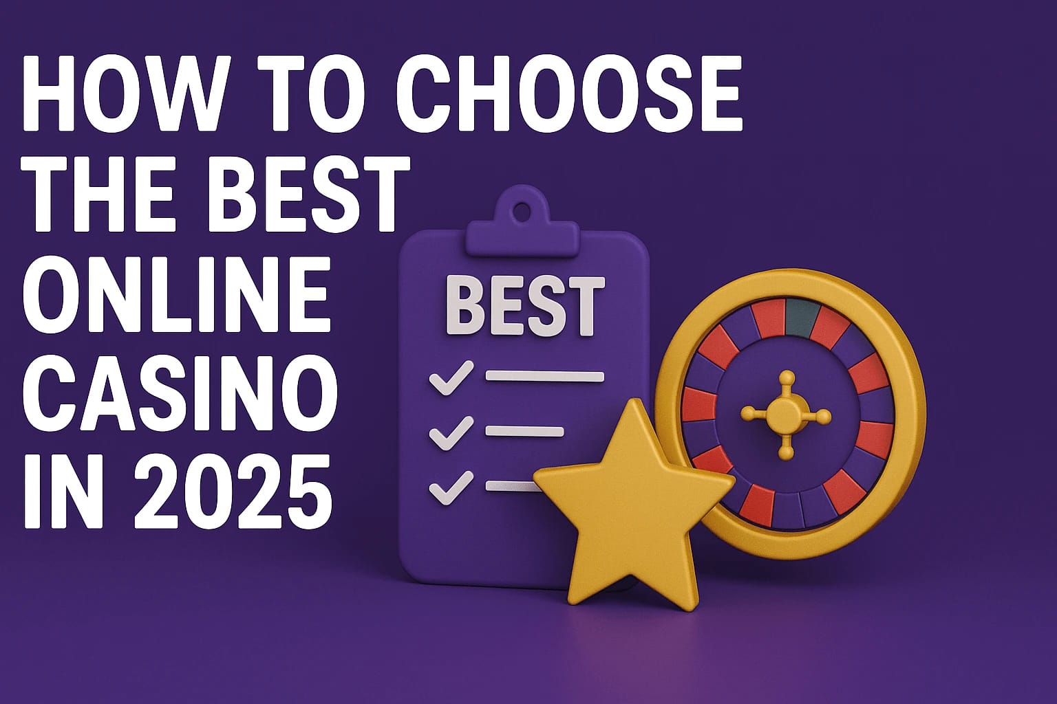 So wählen Sie das beste Online Casino im Jahr 2025